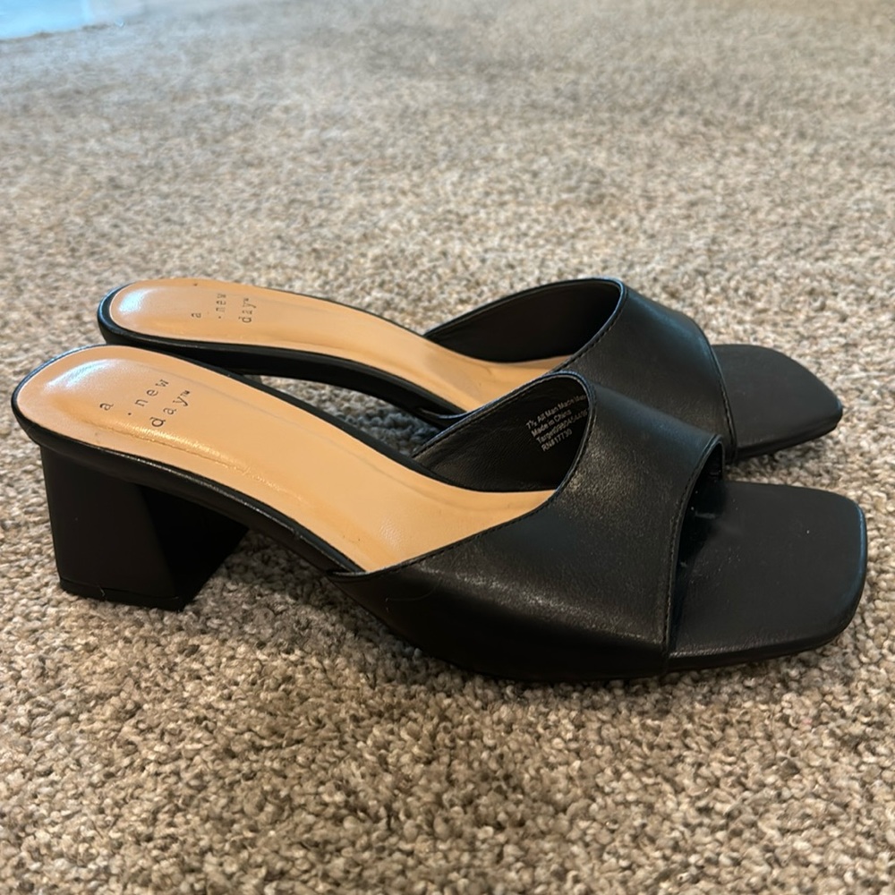 Black heels